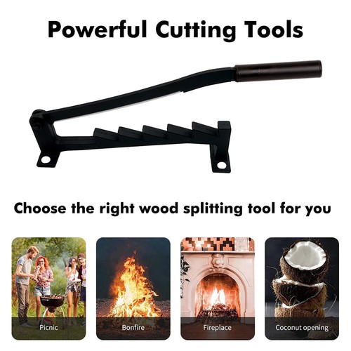 Wall mounted wood kindling - mounted,
