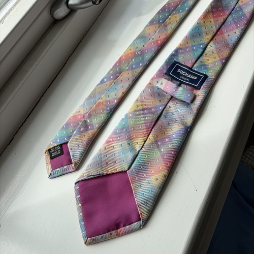 Duchamp 100 silk tie - 100%,