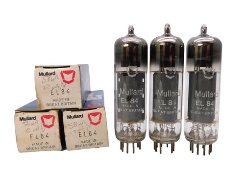 Rare matched trio mullard - matched, el84
