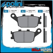 174.0072 REAR POLINI BRAKE PADS HONDA CBR 900 RR-FIREBLADE (954 cc) 9