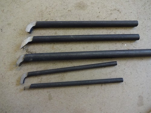 Lathe boring bars grooving