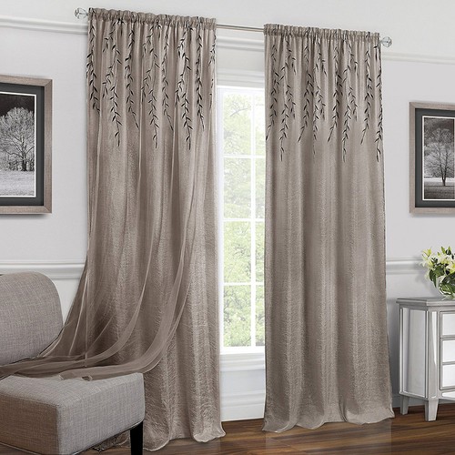 Willow crushed satin double - satin,