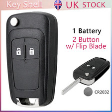 2 Button Remote Key Fob Shell