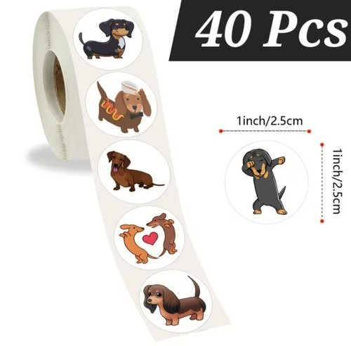 40x cute dachshund sausage dog - dachshund,