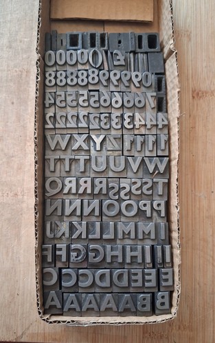 Metal letterpress printers - letterpress,
