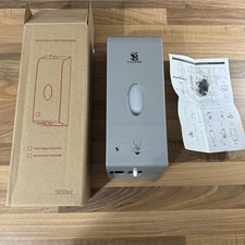 Light Grey automatic soap dispenser touchless wall mounted