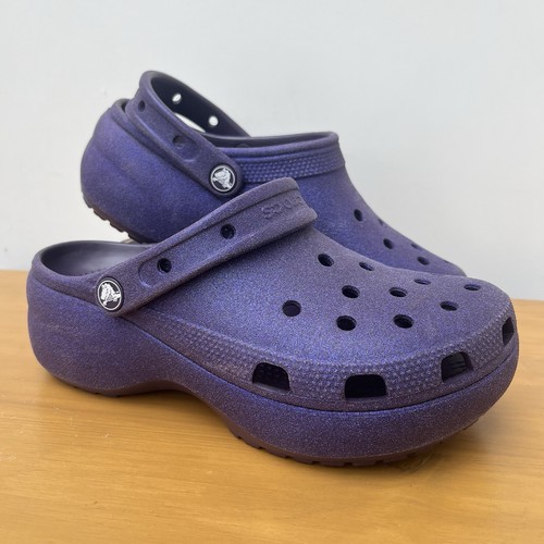 Crocs classic platform purple - classic,