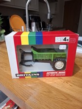 Britains Farm Toys Green Shawnee Poole trailer ( Boxed ) 
