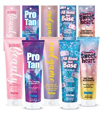 Pro Tan Love Me Collection Sunbed Tanning Lotion Cream ALL bottles and sachets