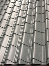 Tile Effect Roofing Plastisol,Pan Tile Effect metal Sheets shed roof
