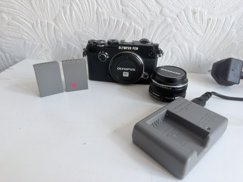 Olympus pen 3mp black - pen-f, 20.3mp