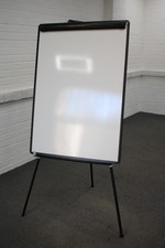 Free standing white board -