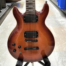 LAG GUITARS RFL200/ROXANE FLAMED200 Used Lefty Mahogany body Ebony fingerboard