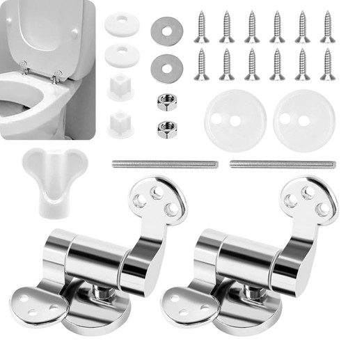 Toilet seat hinges fittings - toilet,