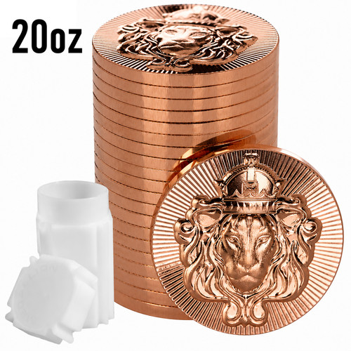 1oz scottsdale mint lion - 20,