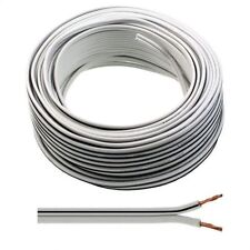 20m of White Auline® Speaker Cable 13 Strand for Surround Sound Hifi Car Audio