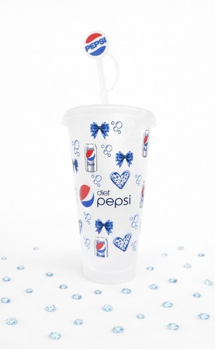 Diet pepsi 24oz glitter - pepsi,