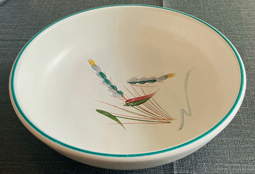 Vintage denby greenwheat - vintage, 17cm