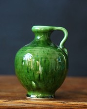 Vintage Studio Pottery Green