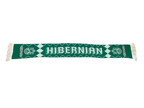 Hibernian retro football scarf - hibernian,