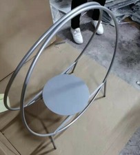 Silver 80cm Wedding Cake Stand Flower Stand Floral Hoop Wedding Decor UK STOCK