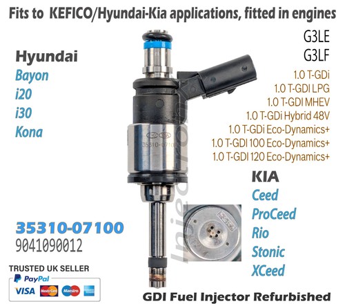 Gdi fuel injector 35310 07100 - fuel, 35310-07100