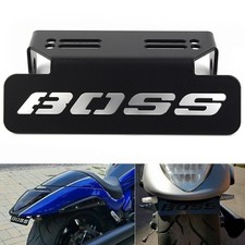 Rear License Plate Frame BOSS
