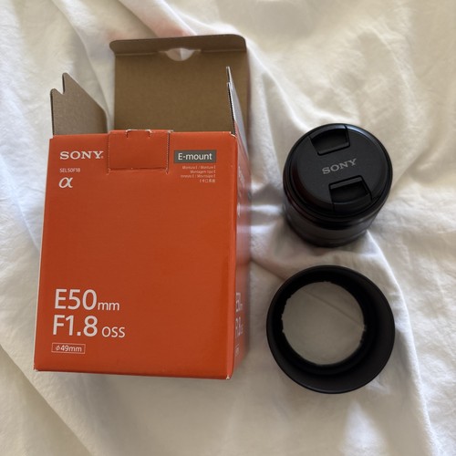 Sony 50mm 8 oss - sony, f/1.8