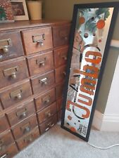 Reclaimed Fairground Funfair Arcade Amusements Game Mirror sign Wall Art Grabber