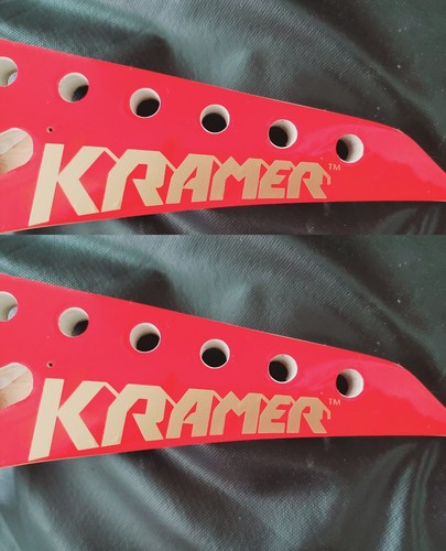 Kramer guitar headstock logo - kramer,