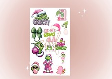 The Grinch Waterslide  Nail