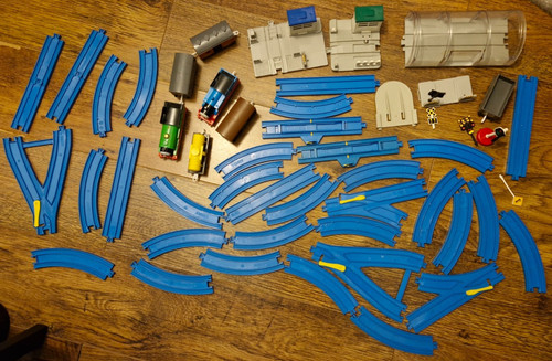 Trackmaster tomy blue track - trackmaster,