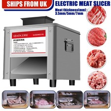 Commercial Electric Meat Slicer Machine Meat Cutting 3.5/5/7mm 150Kg/H