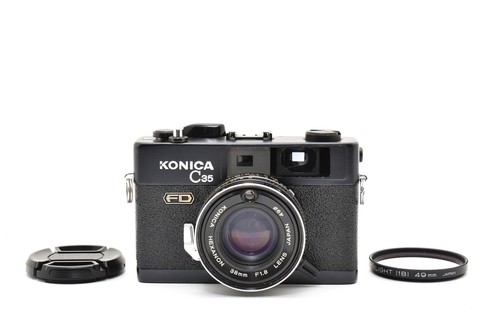 Rare black mint konica c35 - rare,