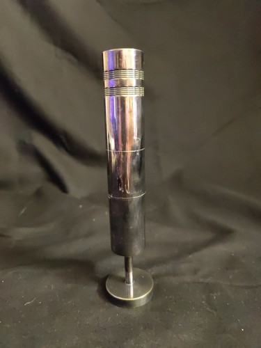Silver plated bud vase 17cm - plated,