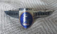 Sunbeam Talbot Supreme Vintage Enamel Car Radiator Grill Badge