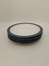4x Denby Imperial Blue Side Plates 17cm Immaculate England