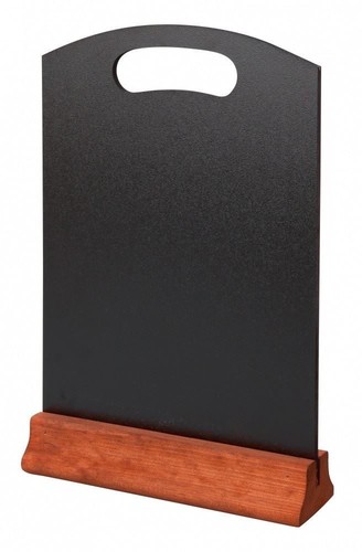 Hand held menu - held, board