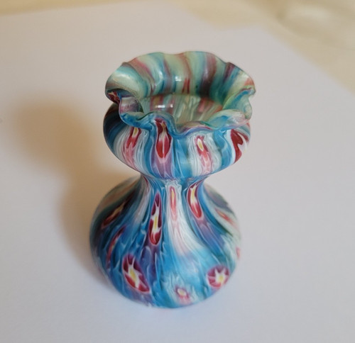 Small vintage glass vase