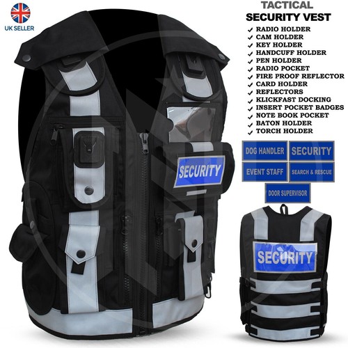 Hiviz security vest jacket - vest,