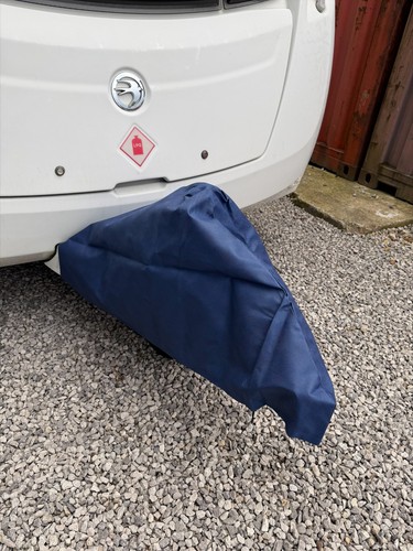 Waterproof caravan hitch cover - caravan,