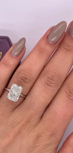 6ct radiant cut real - cut,