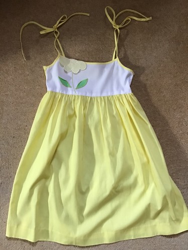 Vintage lemon sundress with