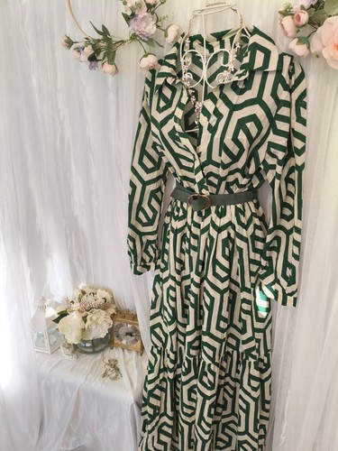 Zara ecru white green - zara,