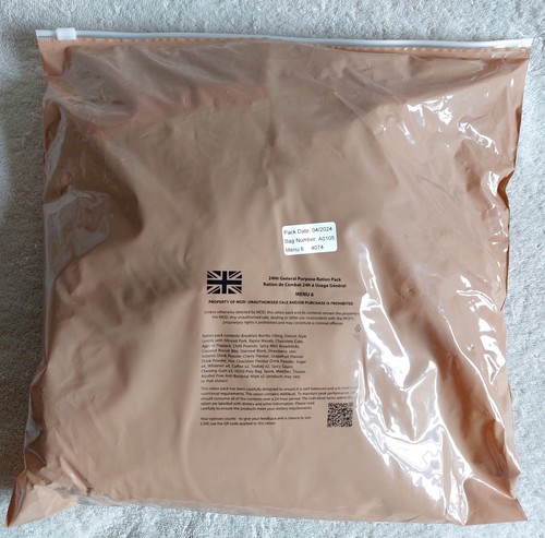 British 24hr ration - british,
