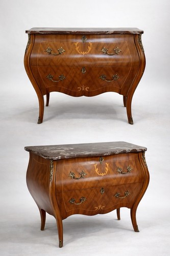 French style bombe chest - chest, of
