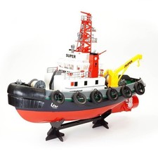 Heng Long 2.4G RTR RC Tug Boat Model with Water Spray & Speed Control Toy