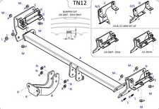 Qashqai towbar Tow trust TN12