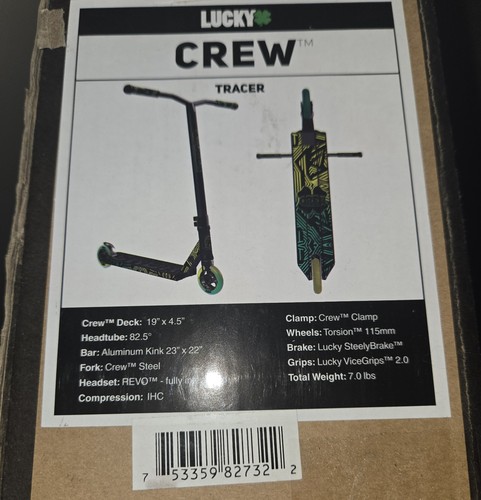 Lucky crew scooter 2018 white - lucky,