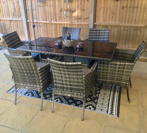 Seater rattan garden - 6,